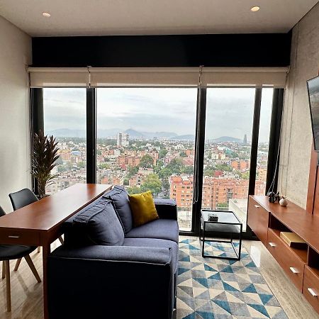 Apartament Loft Con Increible Vista Zona Polanco Condesa - Gym Y Business Center Meksyk Zewnętrze zdjęcie